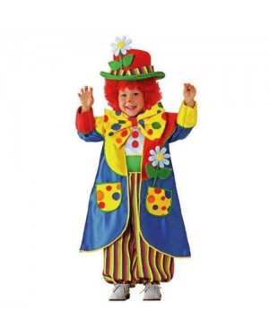 CLOWN 17504 costume clown fiorello 4 anni