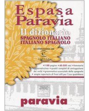PARAVIA & C.  dizionario spagnolo italiano espasa