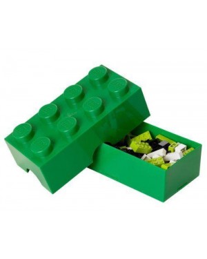 cartorama 40231734 contenitore per lego verde 10x20x7,5