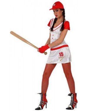 ATOSA 10371 costume giocatore base ball donna  t2 m\l