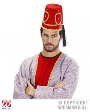 widmann 1413f cappello fez lusso in feltro