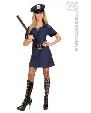 Costume Poliziotta L Vestito,Cintura,Cappello