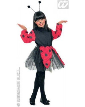 Costume Coccinella 5/7 Cm 128