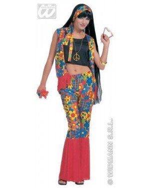 Costume Hippie Figlia Dei Fiori Xl