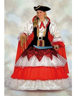 Costume Regina Dei Pirati 3/4 Anni