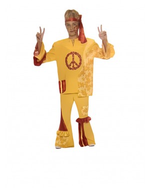 Costume Hippie Uomo L 54