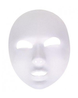 widmann 6475a maschera viso intero bianca tessuto