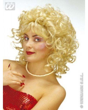 widmann m6190 parrucca bionda riccia media milly