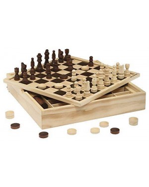 DAL NEGRO 53908 scacchi dama tria top cm.30