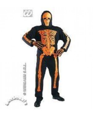 WIDMANN 3344S costume scheletro neon 3d 5/7 8/10 11/13
