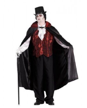 CLOWN 70190 costume vampiro dracula lusso m