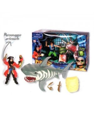 giocheria hdg30217 pirati - confezione monster attack personaggio e m