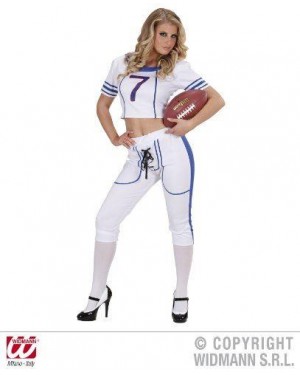 Costume American Football Girl M rugby