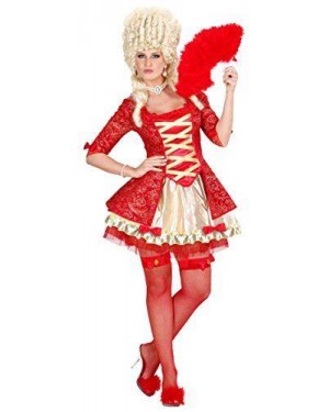 Costume Regina Barocca Rossa S