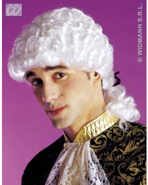 widmann a6026 parrucca marchese bianca in scatola