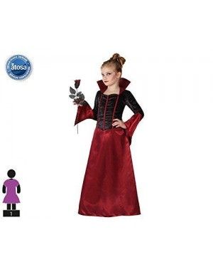 ATOSA 22747 costume vampiressa, bambina t3 7-9 anni