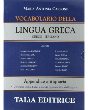 TALIA EDITRICE  dizionario greco italiano