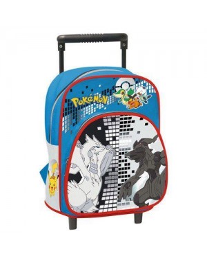 auguri preziosi 85521 zaino asilo mini trolley colore pokemon