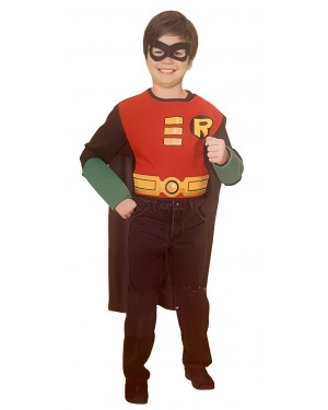 Costume Robin Mantello Pettorina Maschera