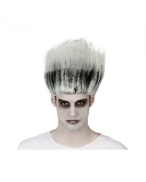 ATOSA 29610 parrucca bianca nera vampiro