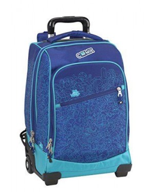 comix 53695 zaino trolley comix limite promo scuola ass.to