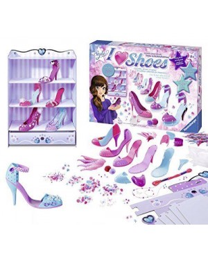 ravensburger 18535 i love shoes decora le tue 5 scarpe +470 access