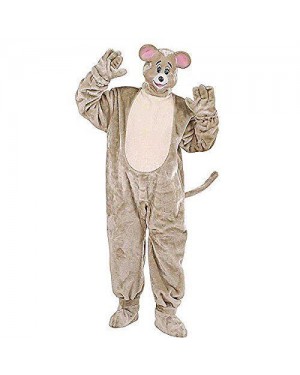 Costume Topo In Peluche Con Guanti, Copriscarpe, M