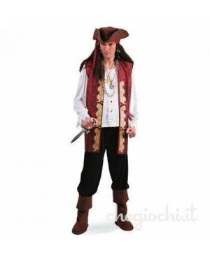 Costume Pirata Tg.M In Busta
