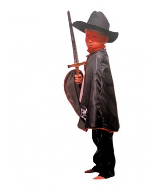 Costume Zorro 7/9 Tg M