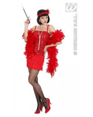WIDMANN 70323 costume charleston rosso l