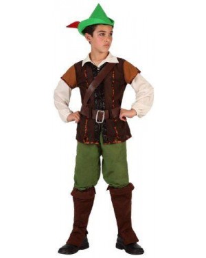 Costume Da Bambino Dei Boschi T-3 7/9 Con Acce