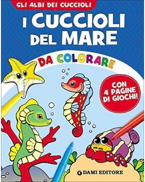 GIUNTI  CUCCIOLI DEL MARE DA COLORARE