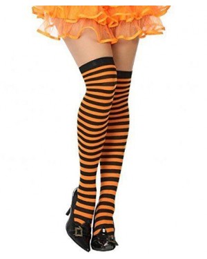 ATOSA 33671 ATOSA CALZE COLLANT RIGHE NERO/ARANCIO