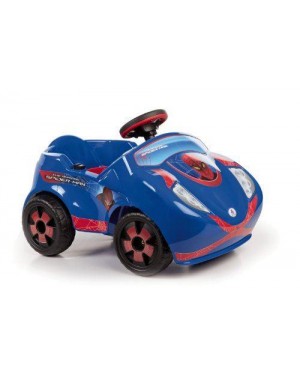 GIOCHI PREZIOSI 470621 macchina spiderman con batteria e telecomando