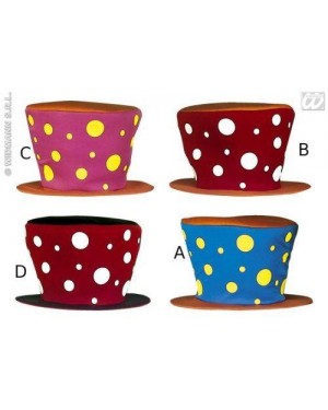 widmann 6672a maxi cappello tessuto tipo clown