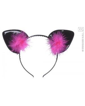 ORECCHIE GATTO CON PIUME