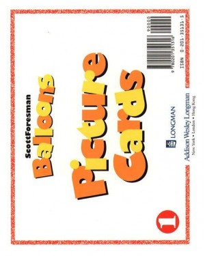 longman  balloons 1 picture cards