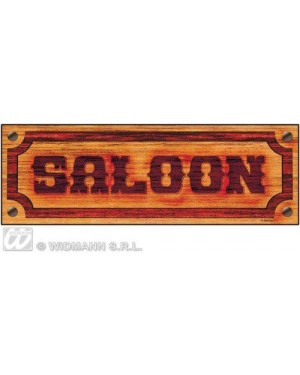 FESTONE INSEGNE "SALOON"-78X26 CM