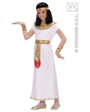 Costume Cleopatra 8/10 140 Cm Tunica-Cintura-Col