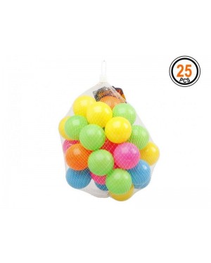 ATOSA 13568 atosa rete palle plastica multicolore 25 pz