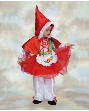 Costume Cappuccetto Rosso 2-3