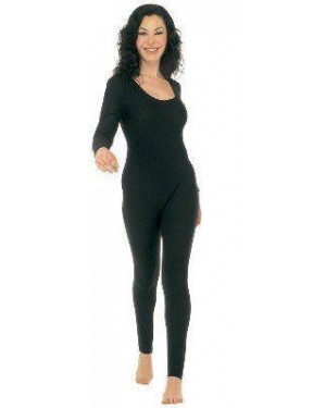 widmann 1134a tuta donna con maniche lunghe nero s m l