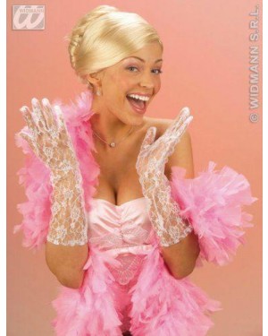 widmann 4627b guanti lunghi bianchi pizzo 40cm