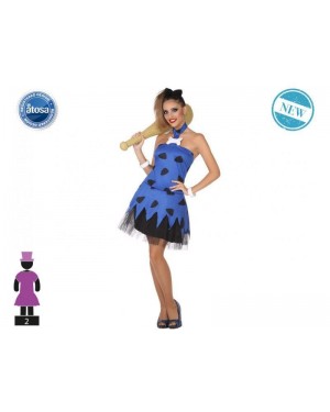 ATOSA 53880 costume flinstones fred t-2 uomo primitivo