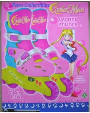 GIOCHI PREZIOSI 11991 pattini sailor moon in linea 35/38