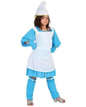ATOSA   COSTUME NANO AZZURRO PUFFETTA 3/4 BAMBINA