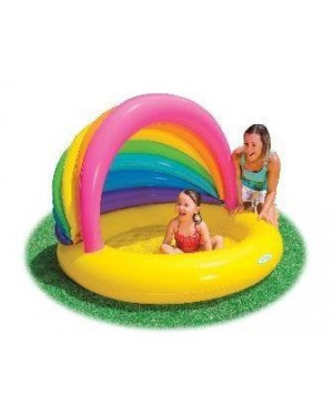 INTEX 57420 PISCINA CON COPERTURA CM 155X135X104