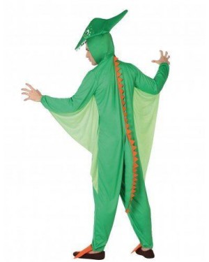 Costume Dinosauro Verde T-3 Xl