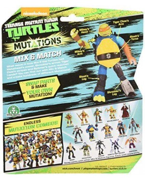 GIOCHI PREZIOSI GT03111 turtles personaggio base mutation ass