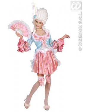 WIDMANN 9043R COSTUME CONTESSE DE ROCHAMBEAU M VESTITO,CALZE AUT
